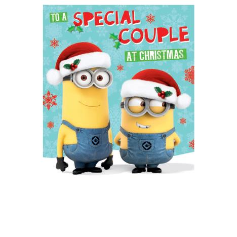 Minions Special Couple Christmas Card £2.39